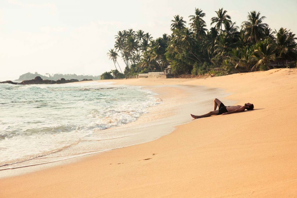 Unawatuna en Sri Lanka